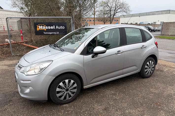 Grøn Citroën C3 fra 2014