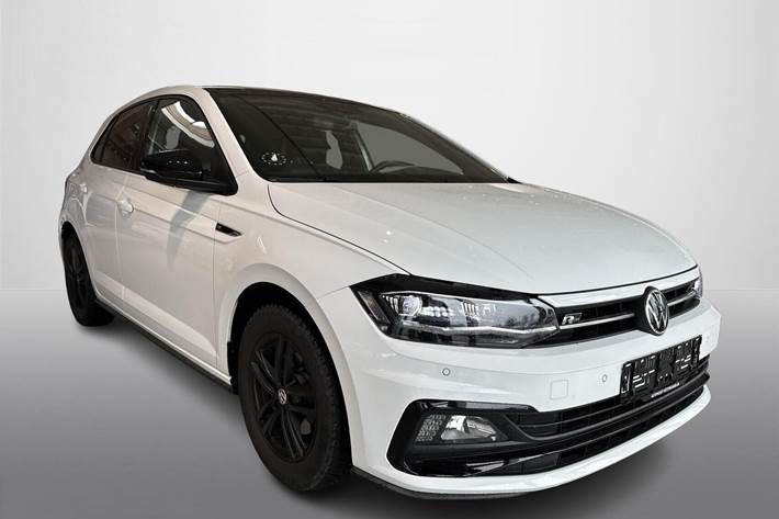 Hvid VW Polo fra 2021