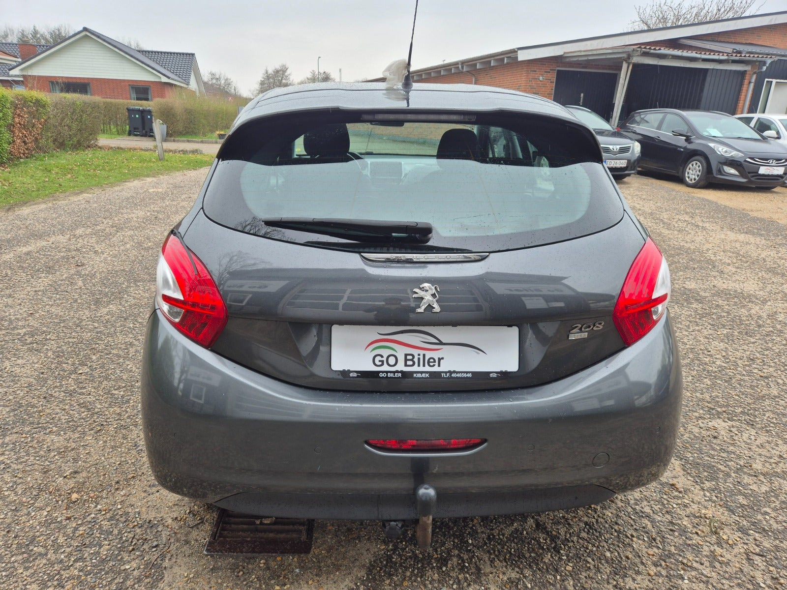 Grøn Peugeot 208 fra 2014