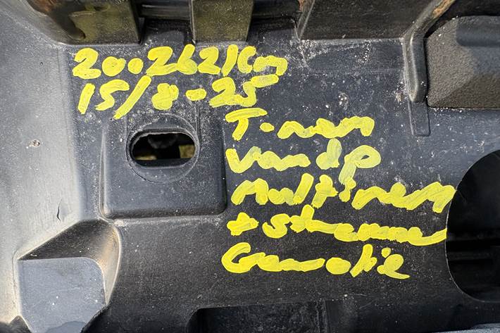 Grå Ford Fiesta fra 2011