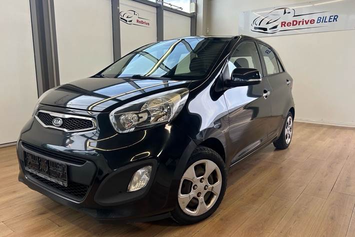 Sort Kia Picanto fra 2012 set udefra