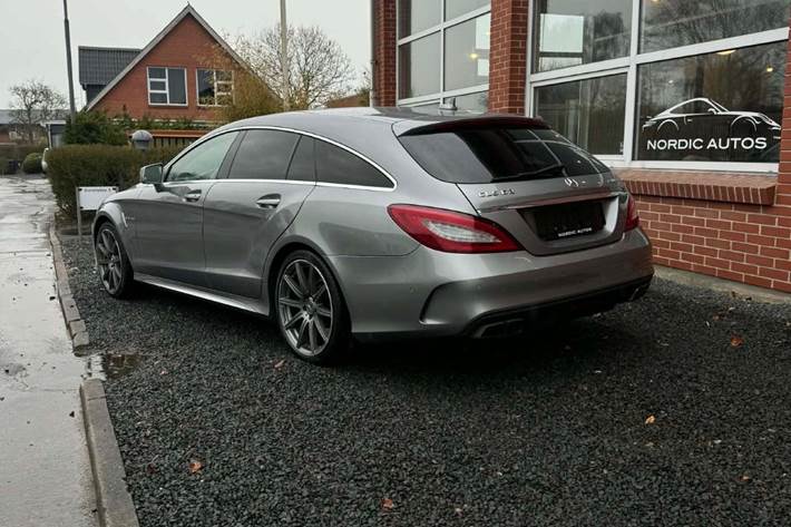 Grå Mercedes CLS63 fra 2014