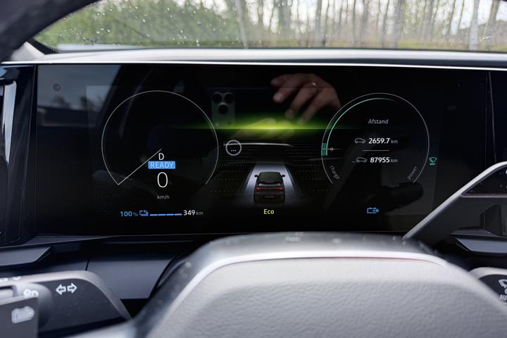 Blå Renault Mégane fra 2022