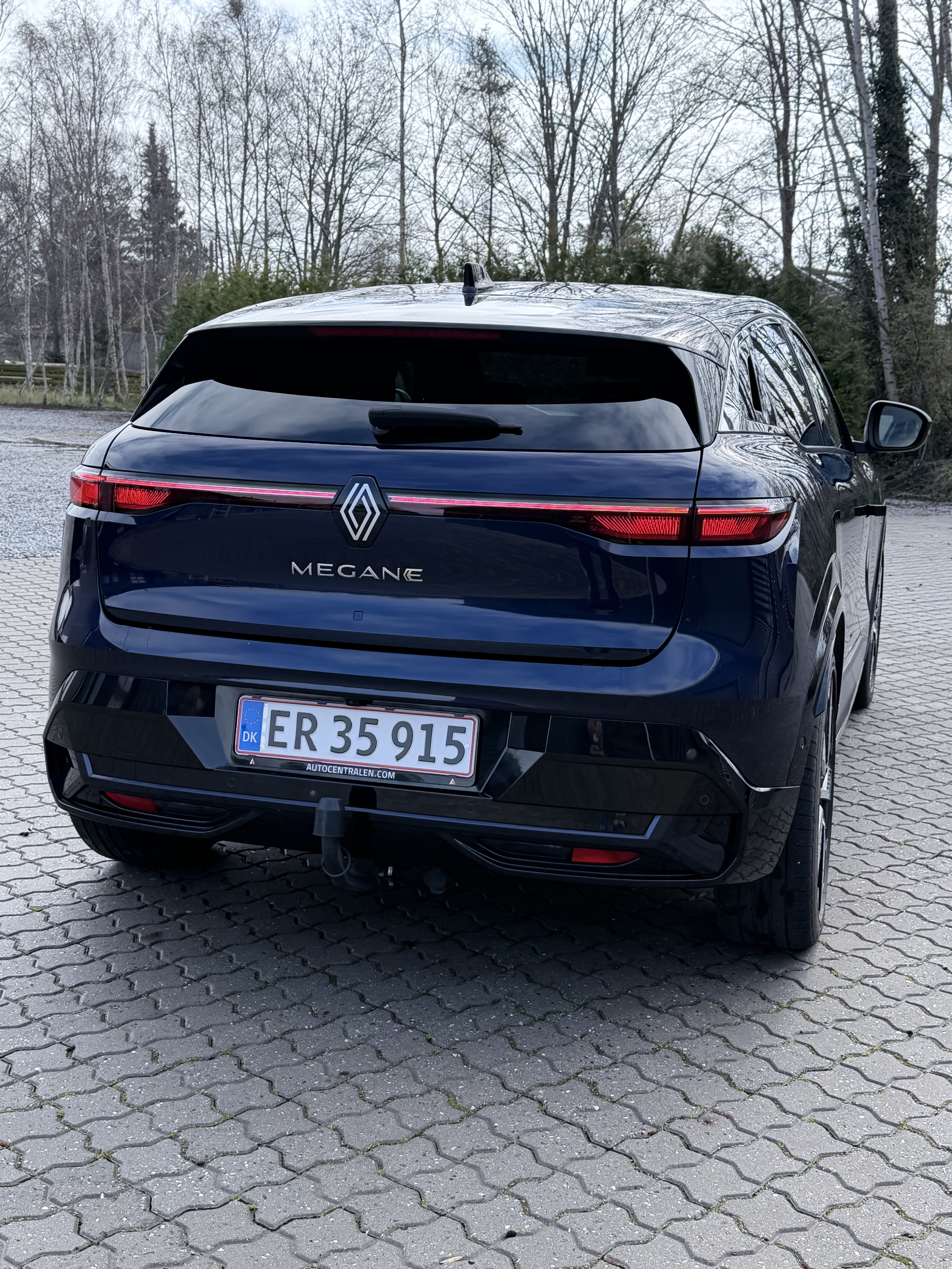 Blå Renault Mégane fra 2022
