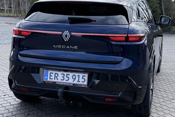 Blå Renault Mégane fra 2022