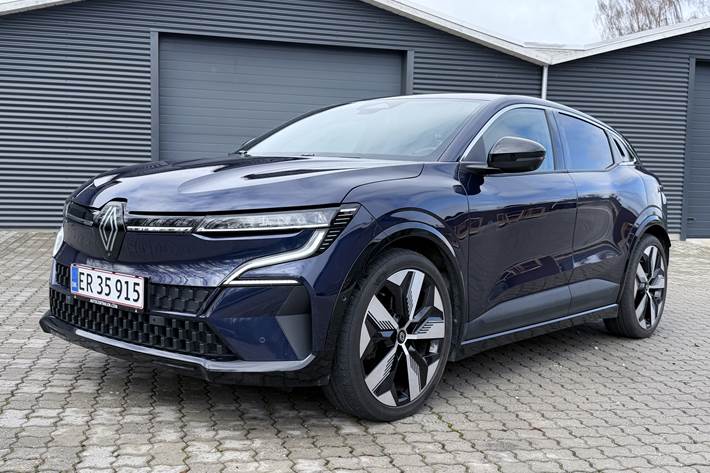Blå Renault Mégane fra 2022