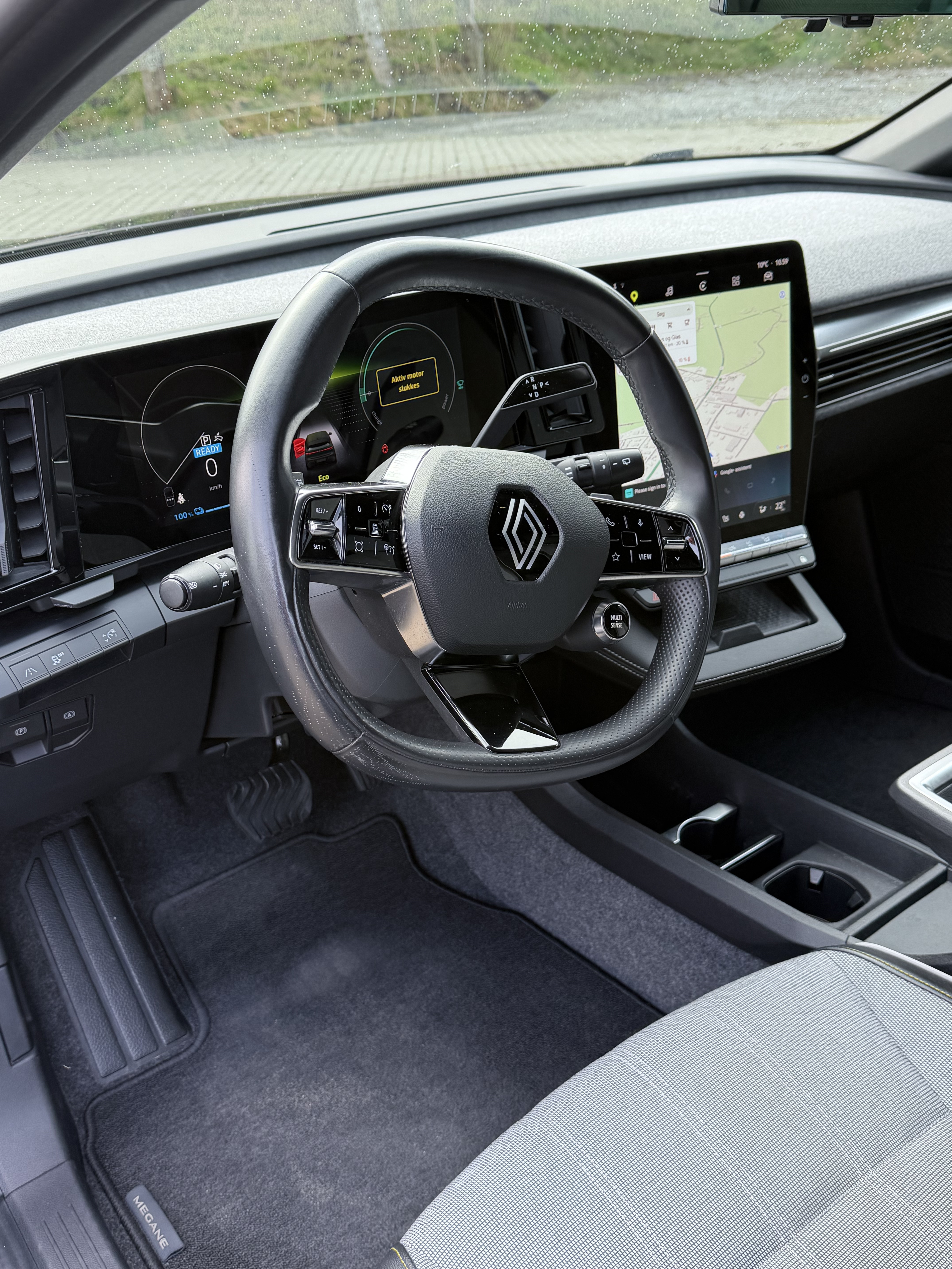 Blå Renault Mégane fra 2022