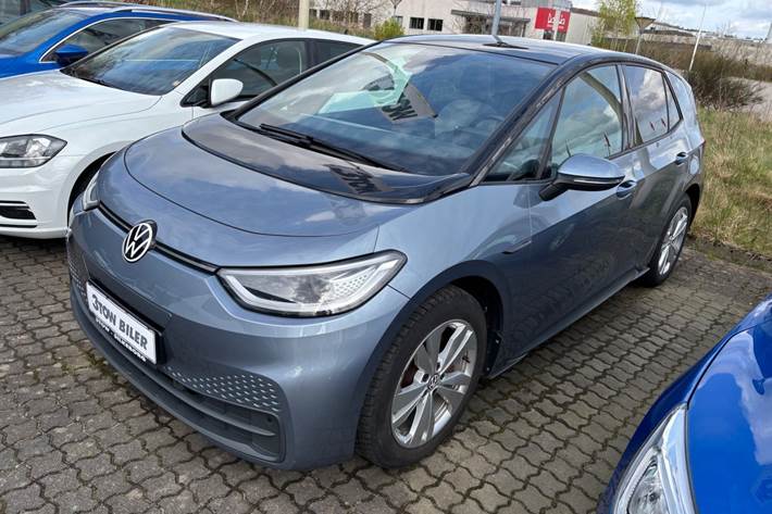 Blå VW ID.3 fra 2021