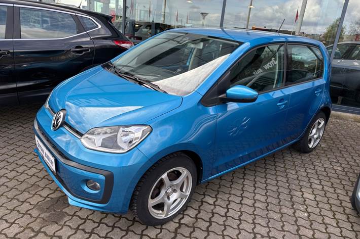 Blå VW UP! fra 2018