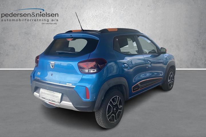 Blå Dacia Spring fra 2022