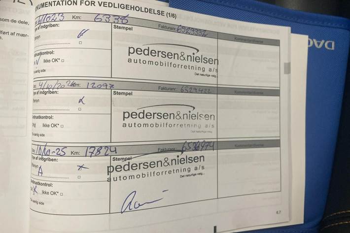 Blå Dacia Spring fra 2022