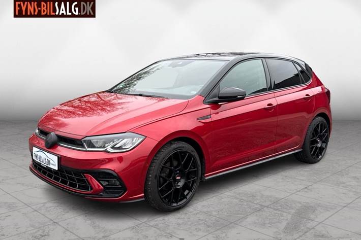 Rød VW Polo fra 2022