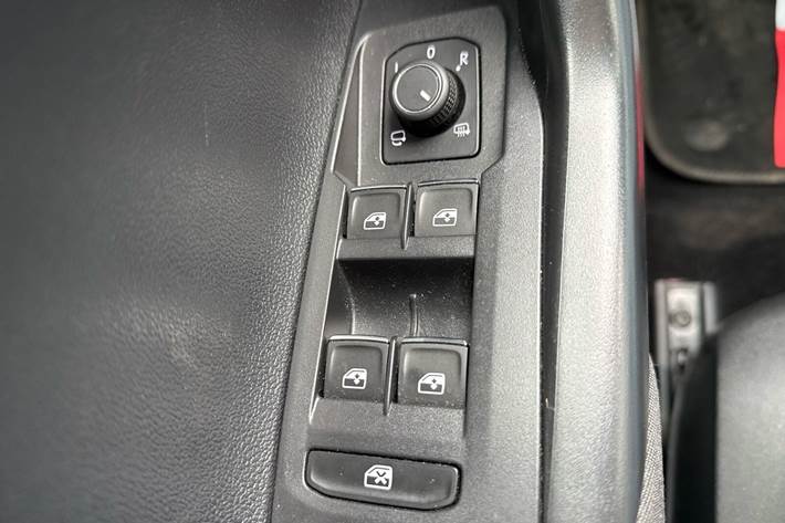 Rød VW Polo fra 2022