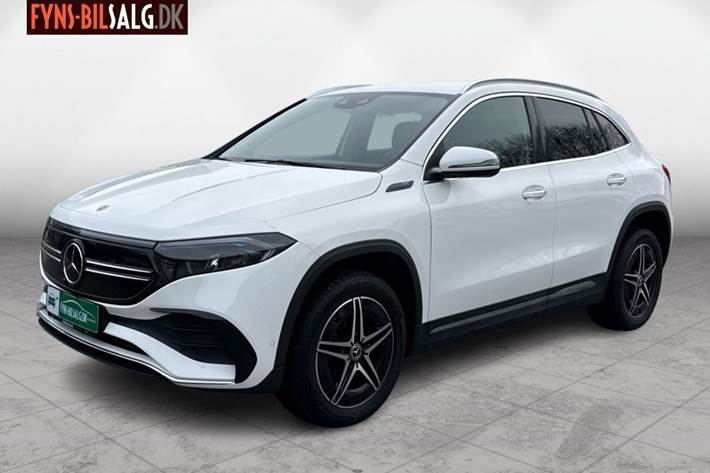 Hvid Mercedes EQA 250 fra 2021