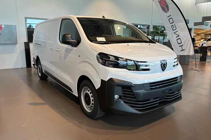 Hvid Peugeot Expert fra 2026