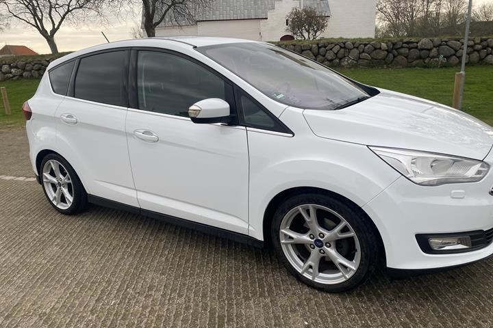 Hvid Ford C-MAX fra 2018