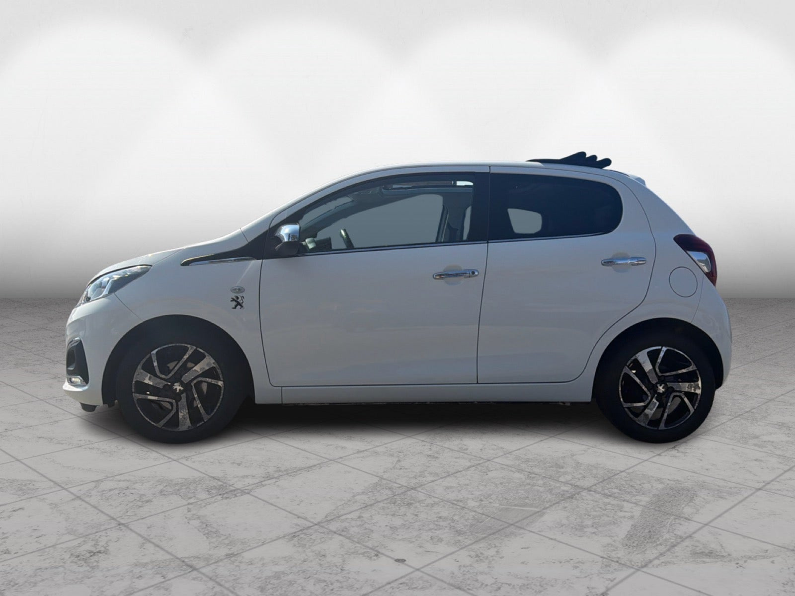 Hvid Peugeot 108 fra 2016