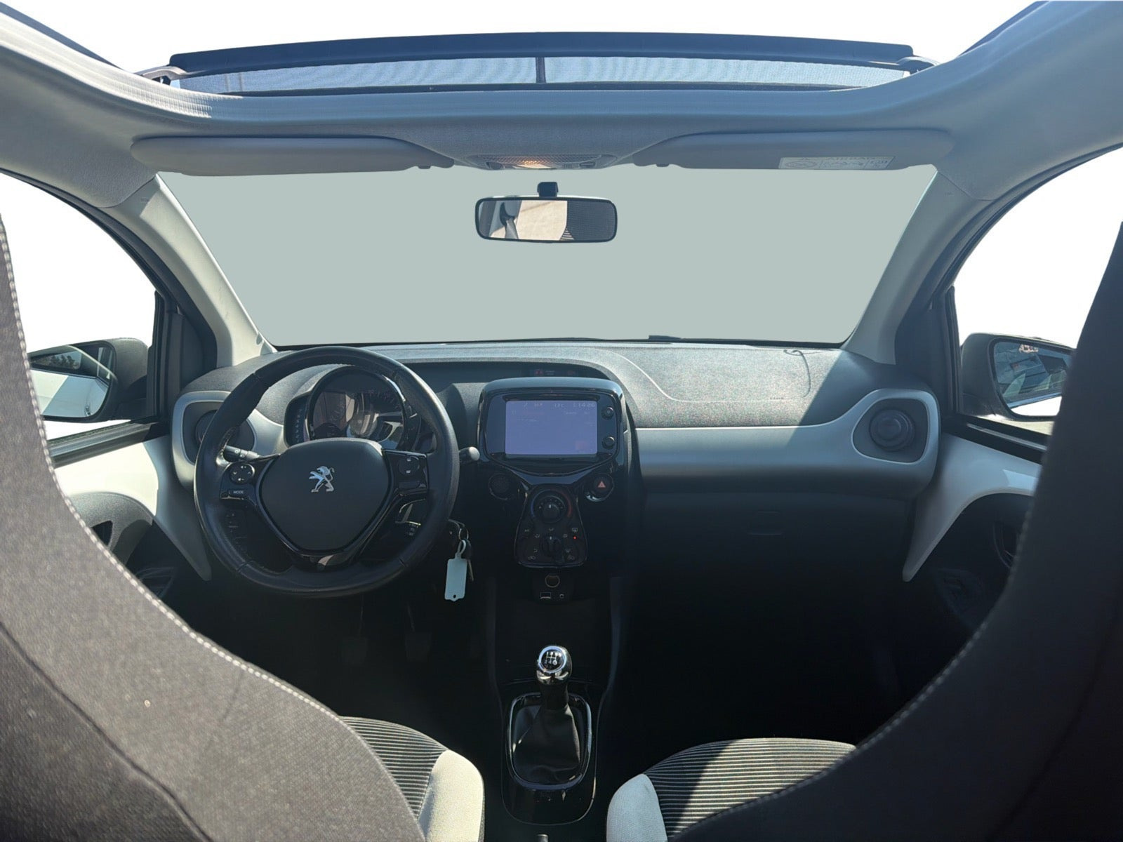 Hvid Peugeot 108 fra 2016