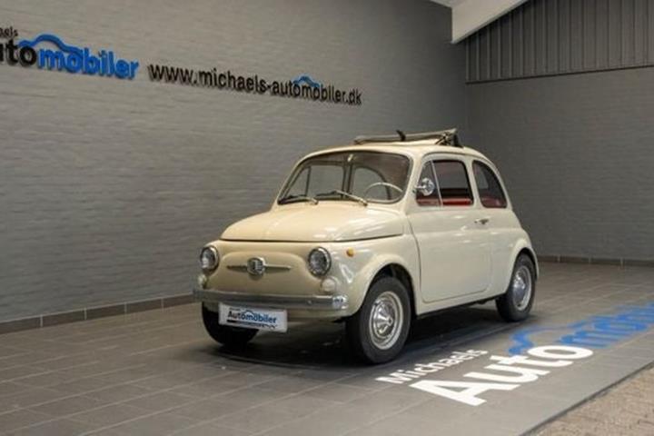 undefined Fiat 500 fra 1966 set udefra