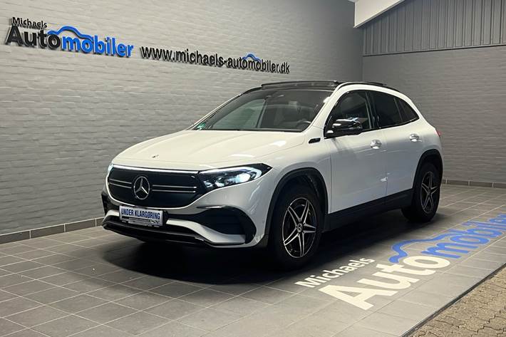 Hvid Mercedes EQA250 fra 2023