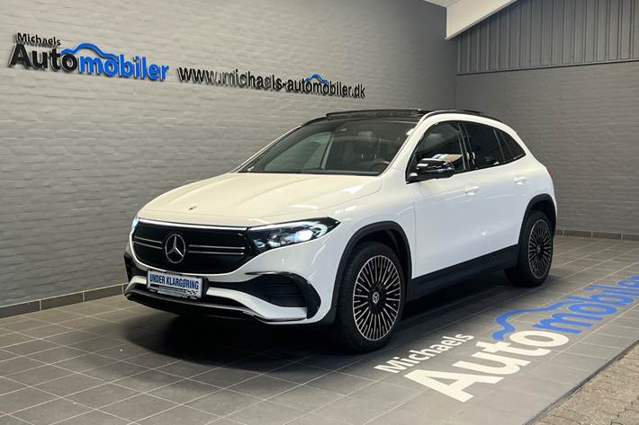 Hvid Mercedes EQA250 fra 2023