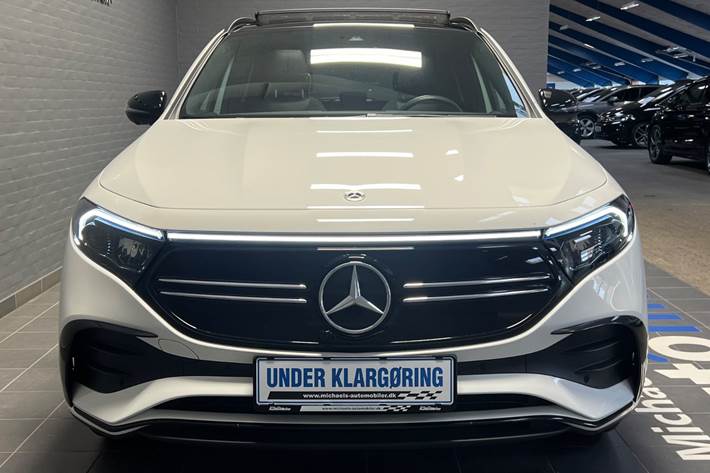 Hvid Mercedes EQA250 fra 2023