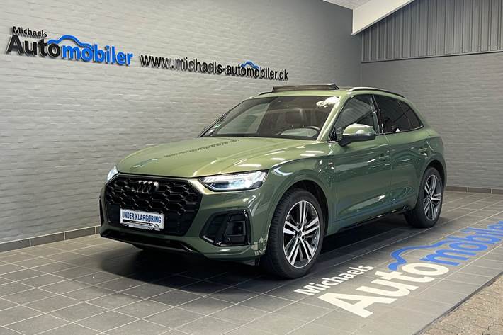Grøn Audi Q5 fra 2024
