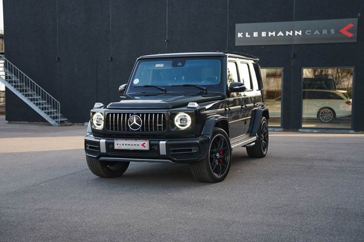 Sort Mercedes G63 fra 2019