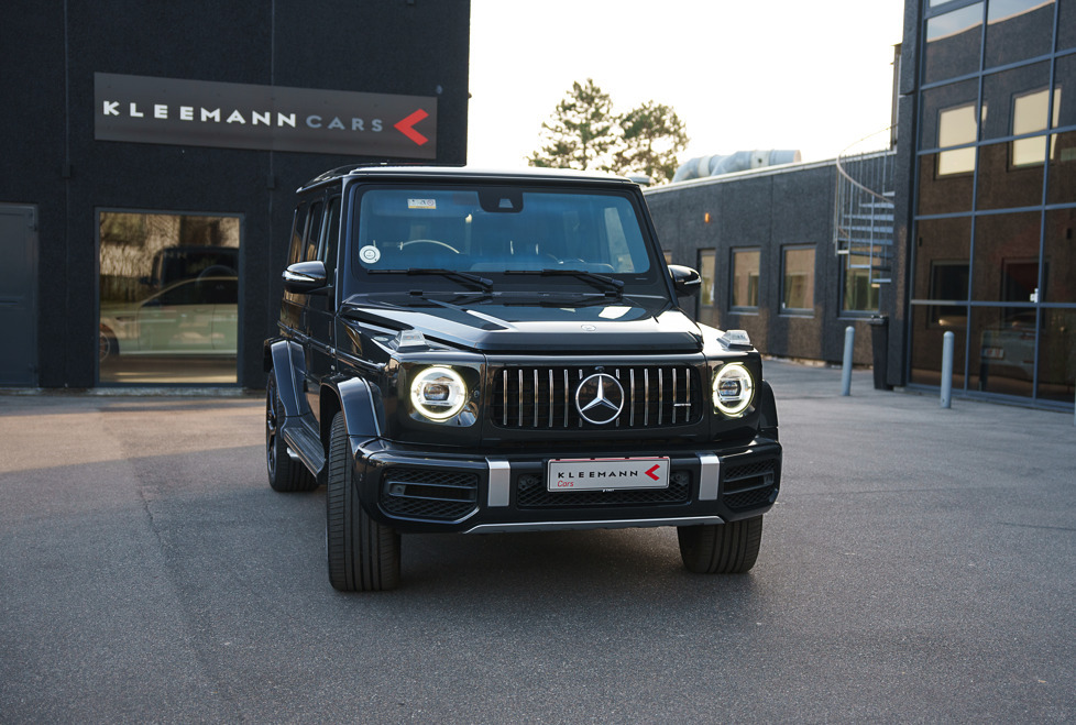 Sort Mercedes G63 fra 2019