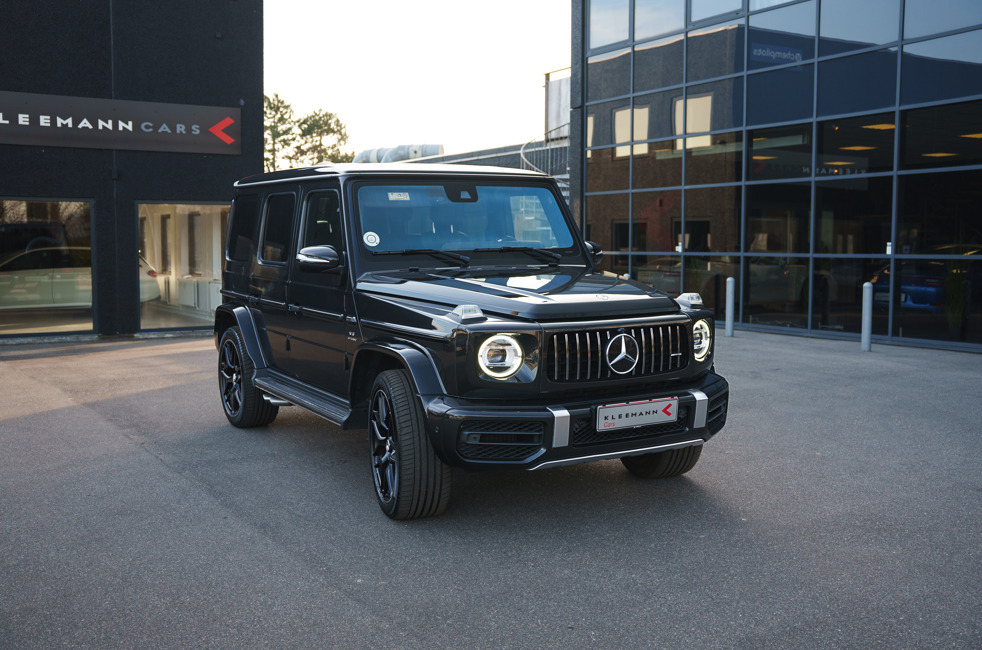 Sort Mercedes G63 fra 2019