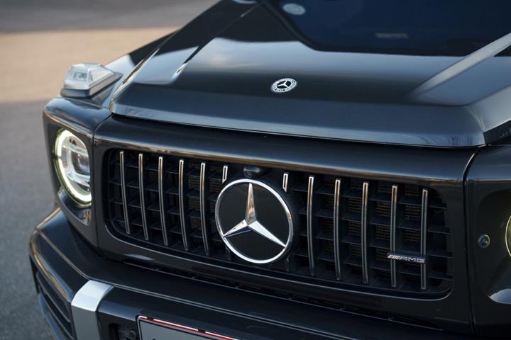 Sort Mercedes G63 fra 2019