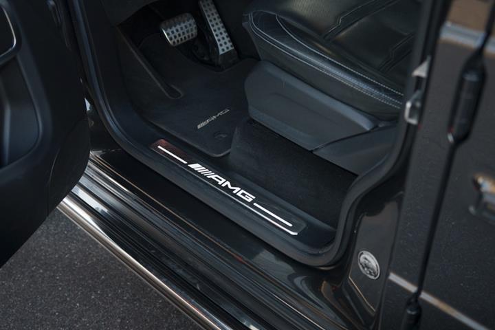 Sort Mercedes G63 fra 2019