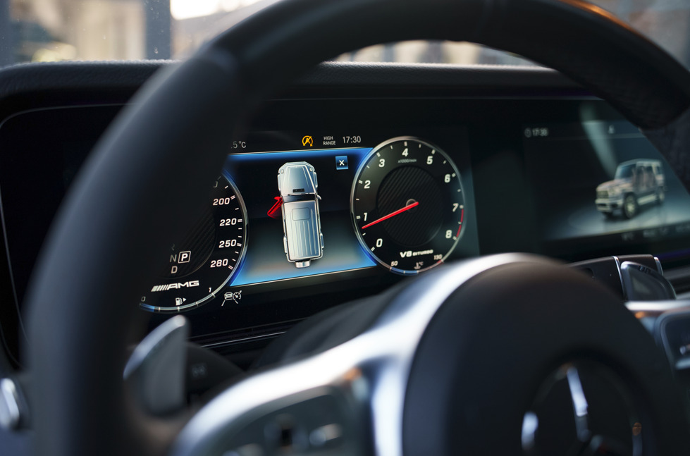Sort Mercedes G63 fra 2019