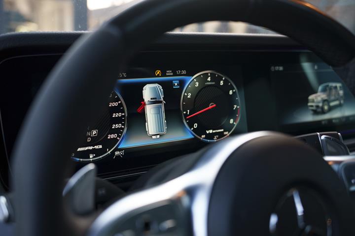 Sort Mercedes G63 fra 2019