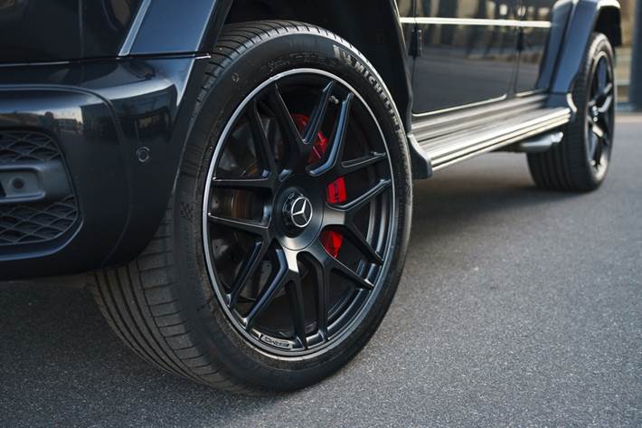 Sort Mercedes G63 fra 2019