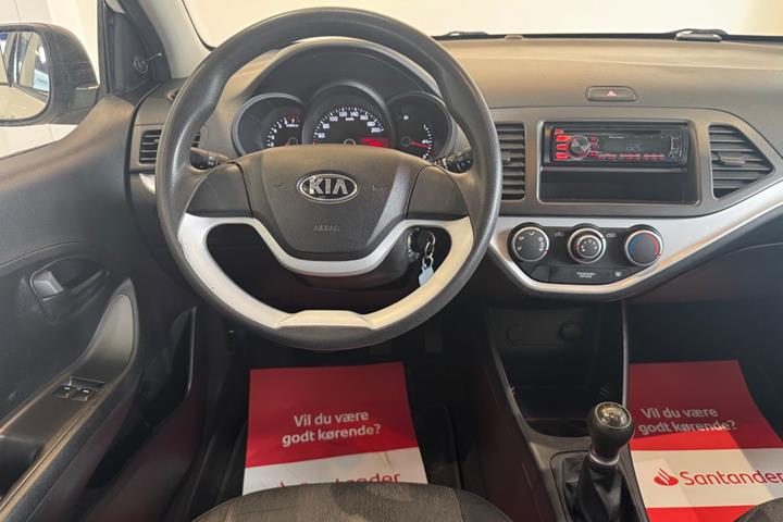 Hvid Kia Picanto fra 2014