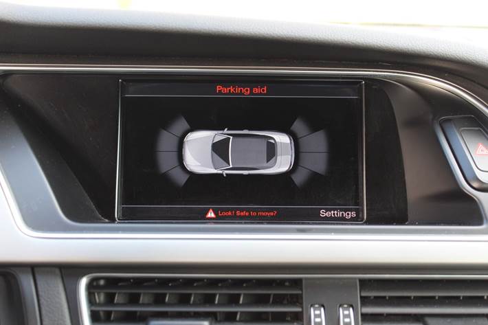 Hvid Audi A5 fra 2014