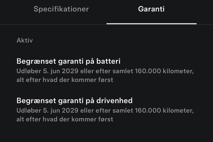Hvid Tesla Model 3 fra 2021