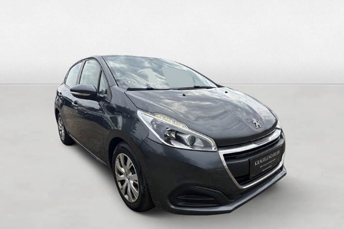 Grøn Peugeot 208 fra 2016
