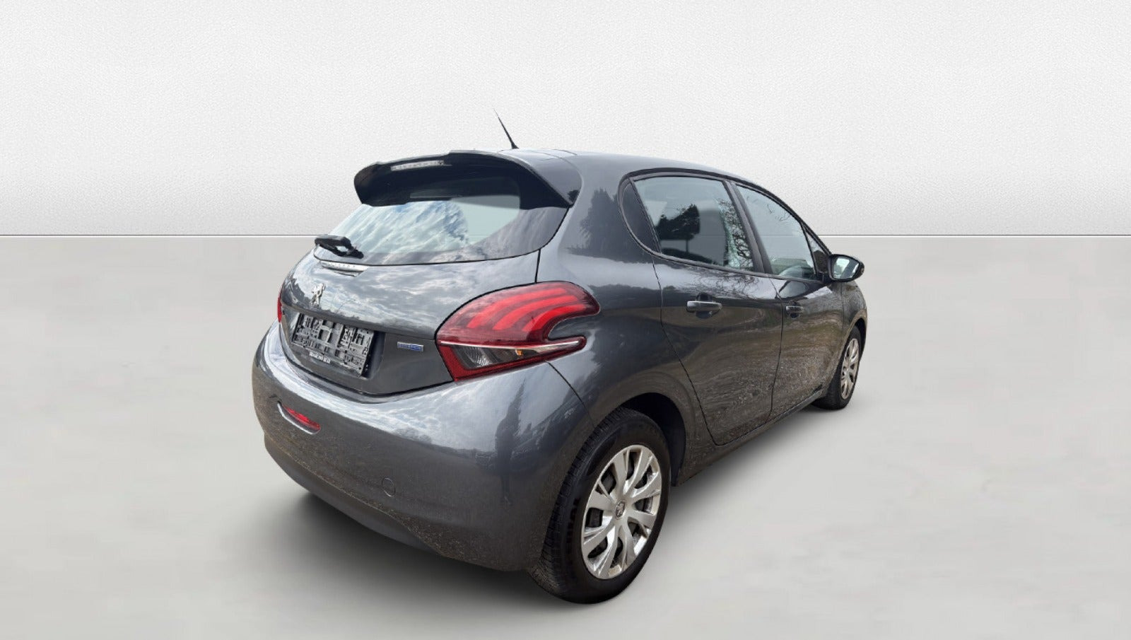 Grøn Peugeot 208 fra 2016
