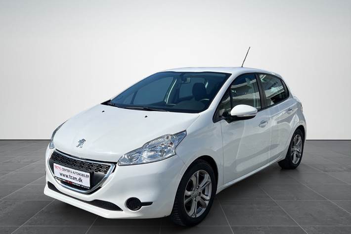 Hvid Peugeot 208 fra 2015