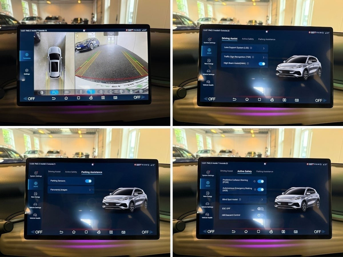 Grå BYD Atto 3 fra 2023