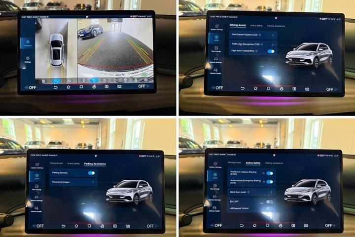 Grå BYD Atto 3 fra 2023