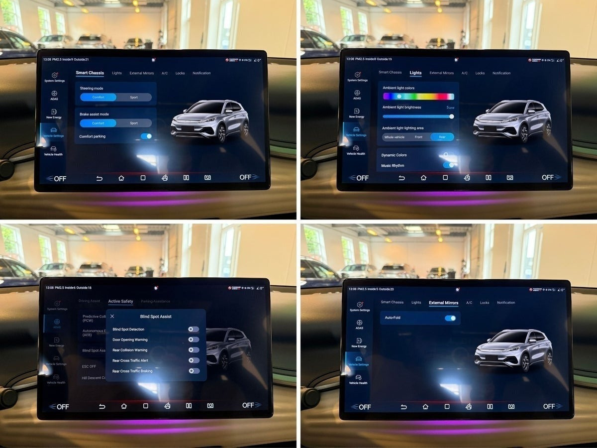 Grå BYD Atto 3 fra 2023