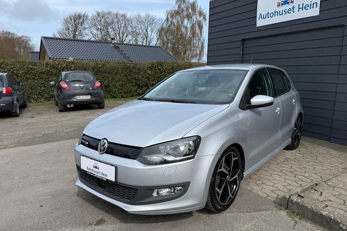 Sølv VW Polo fra 2016