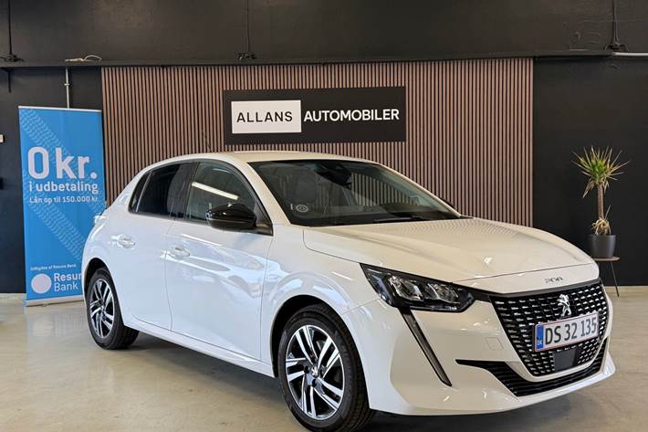 Hvid Peugeot 208 fra 2023