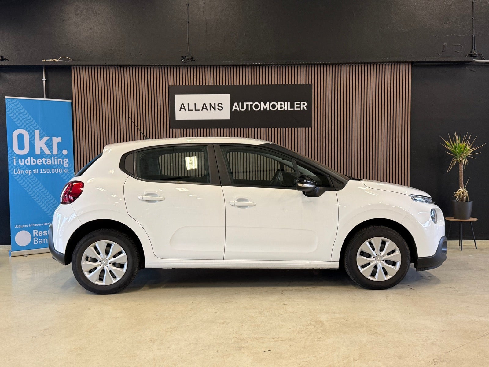 Hvid Citroën C3 fra 2018