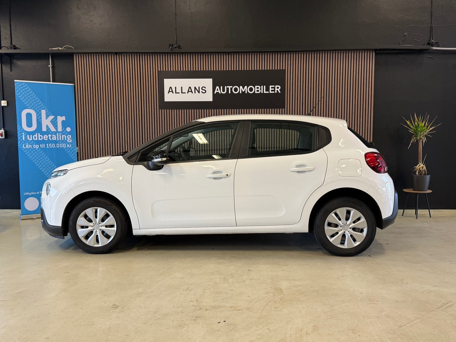 Hvid Citroën C3 fra 2018