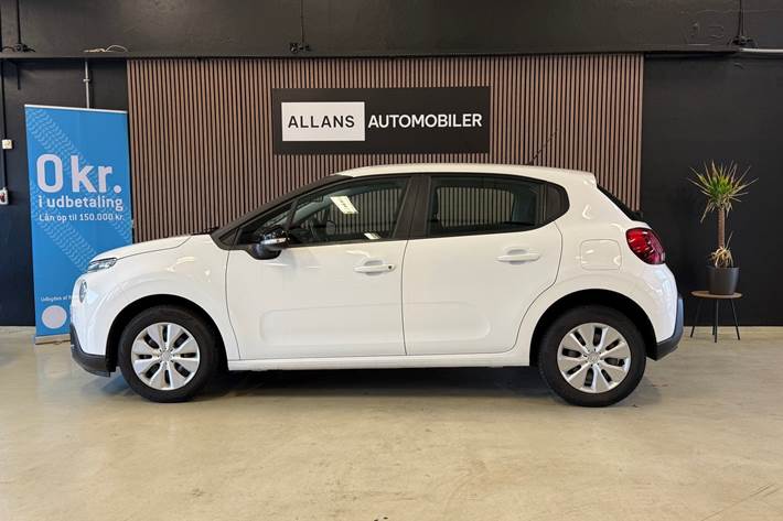 Hvid Citroën C3 fra 2018