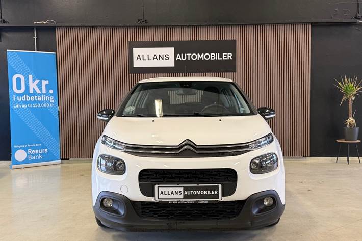 Hvid Citroën C3 fra 2018